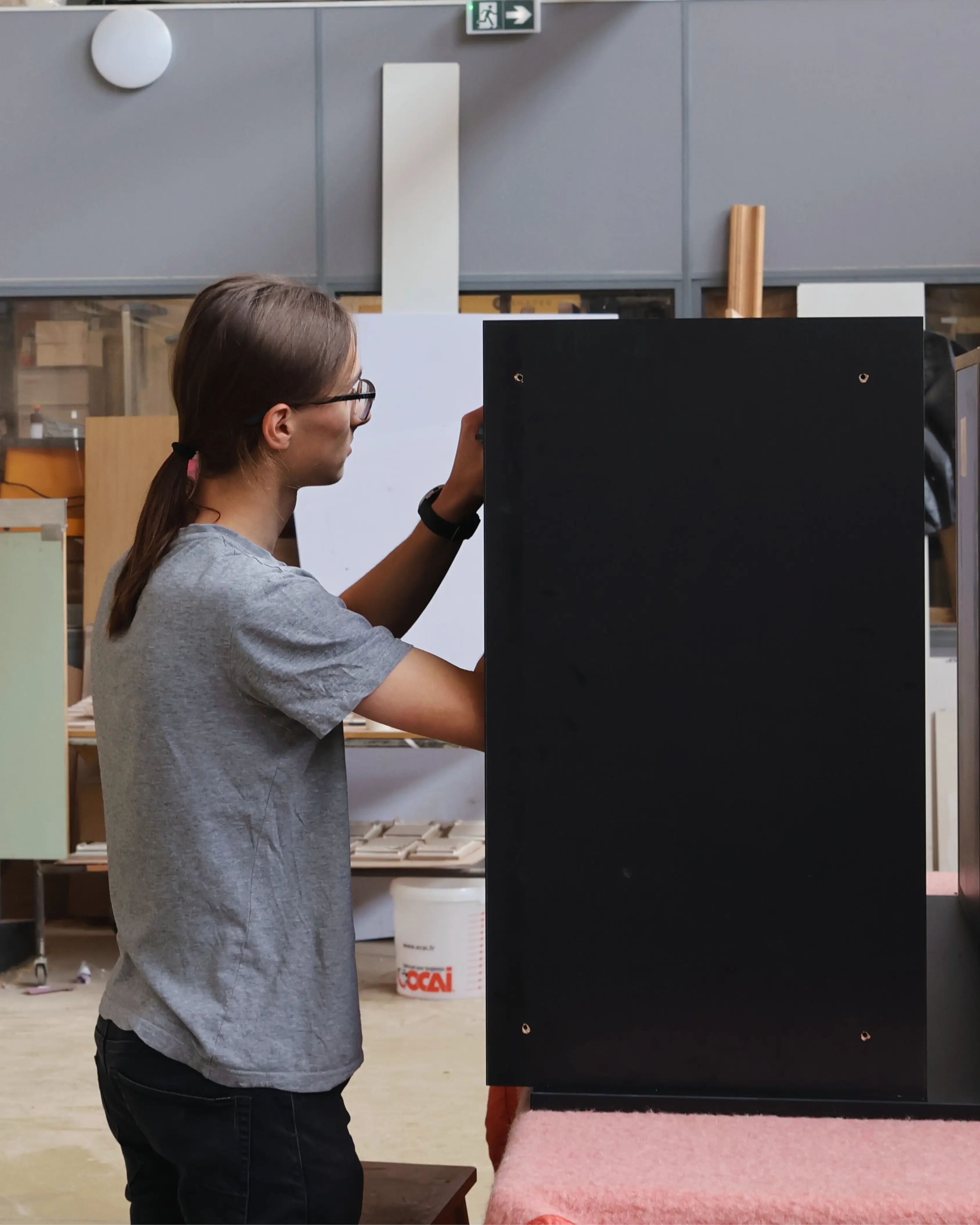 Une photo d'une réalisation d'Amaël Vomsheid